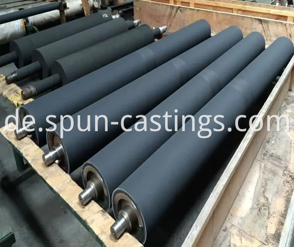 Rubber coated roll